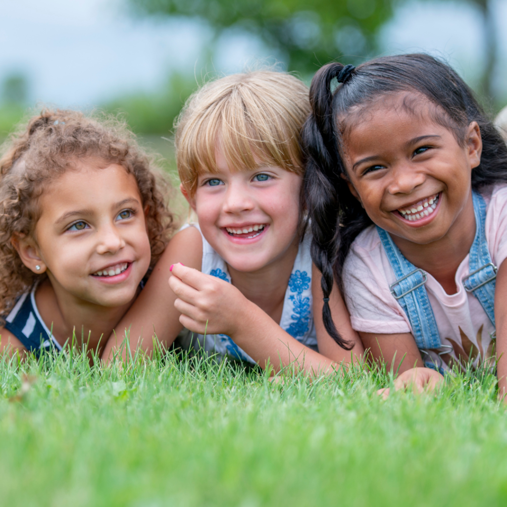 kids spending time outdoors