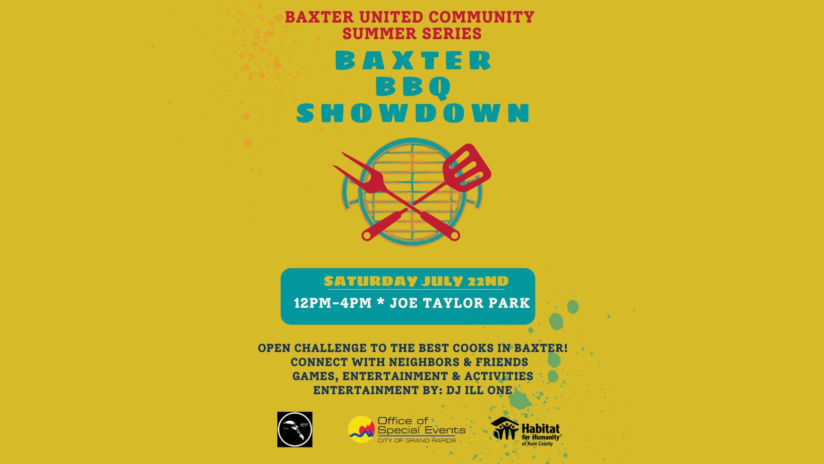 Baxter United Cook Off